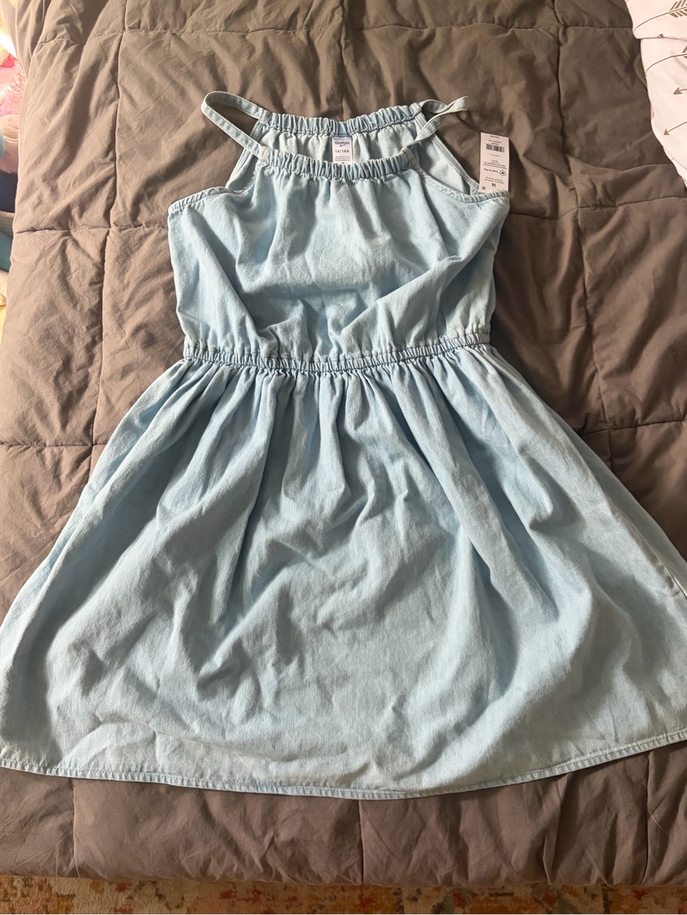 Carters girls denim dress